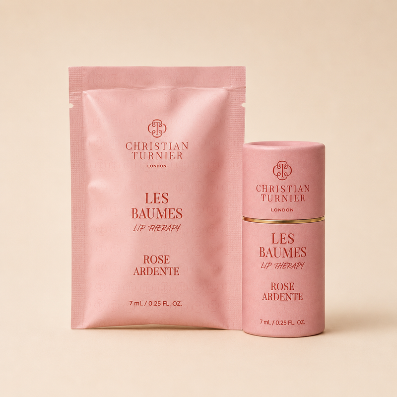 Les Baumes Lip Therapy Rose Ardente 7 ml tube with sachet