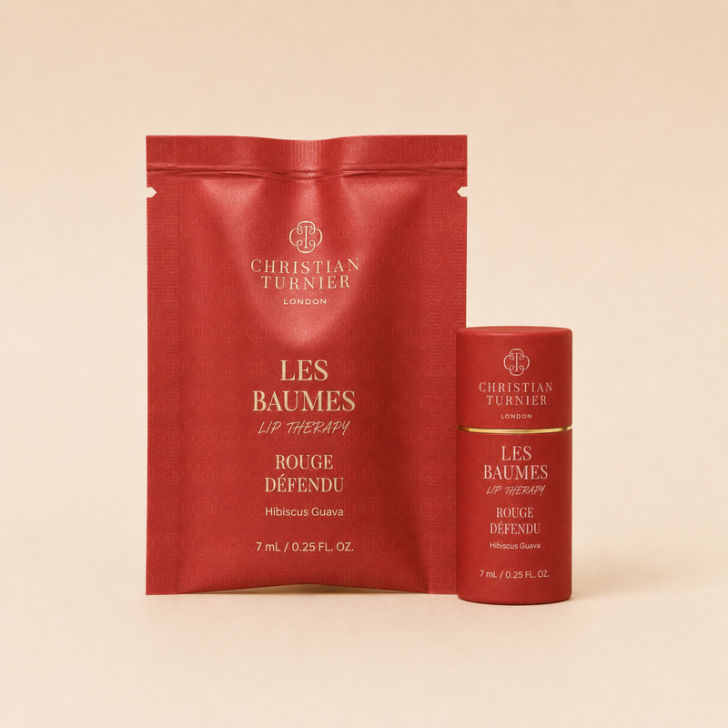 Les Baumes Lip Therapy Rouge Défendu 7 ml tube with sachet